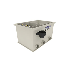 Filtreau combi-2 gravity (moving-bed) with UVC incl. rinsepump (XL Motor)